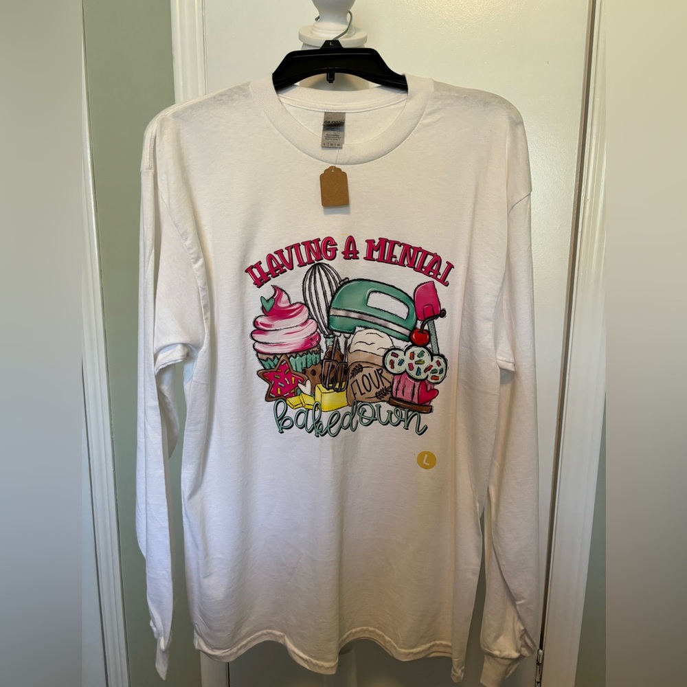 Women’s LS Graphic T-Shirt White